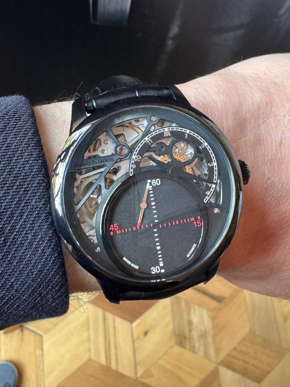 Maurice Lacroix Mysterious Second PVD Watches World Maurice Lacroix Mysterious Second