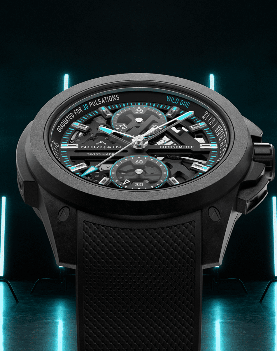 Norqain Wild ONE Skeleton ChronoAZUL Watches World