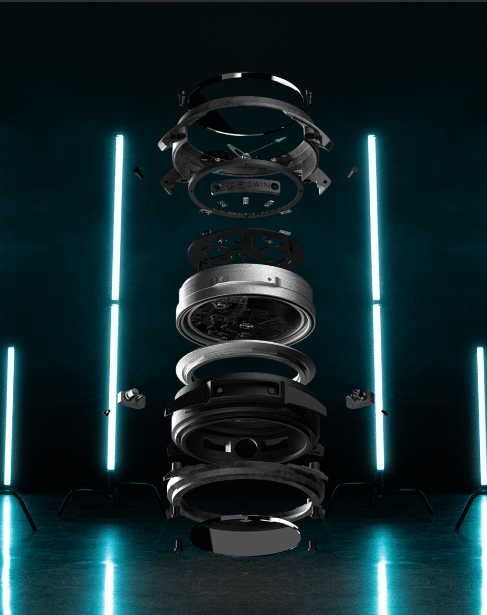 Norqain Wild ONE Skeleton ChronoCOMPONENTES Watches World