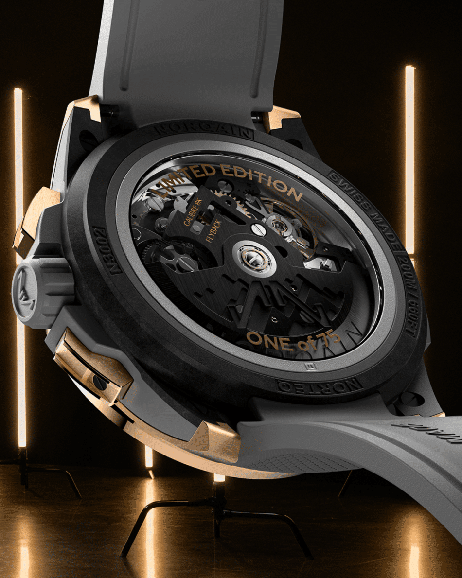 Norqain Wild ONE Skeleton ChronoGOLD ATRÁS Watches World