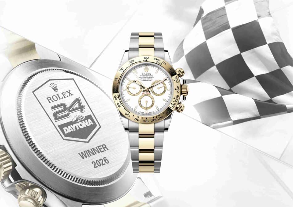 Oyster Perpetual Cosmograph Daytona Watches World OYSTER PERPETUAL COSMOGRAPH DAYTONA GRABADO PRESENTADO AL GANADOR DE LA ROLEX 24 AT DAYTONA 2026
