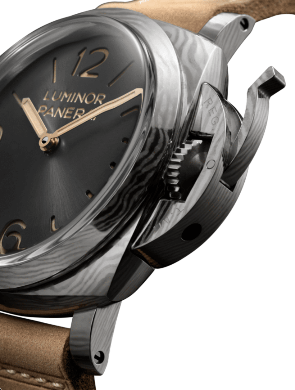 PAM01629DET03 Watches World Panerai Luminor Forged Titanium PAM01629