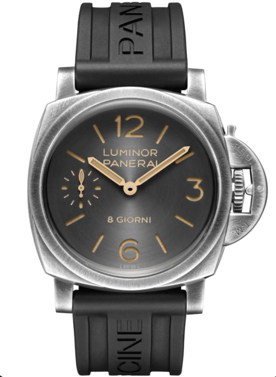 PAM01733FRONT 2 Watches World Panerai Luminor 8 Giorni PAM01733