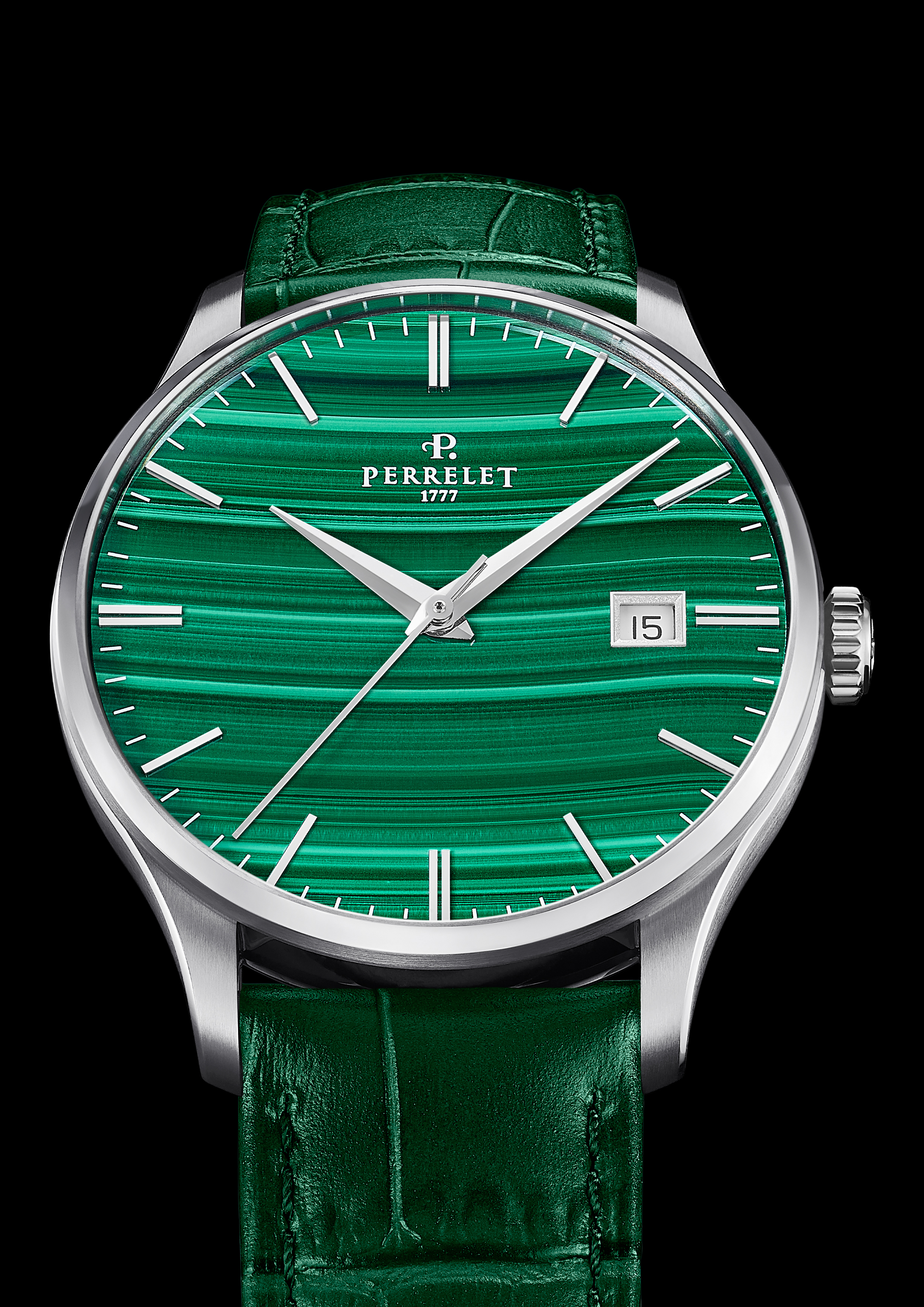 Perrelet Weekend MalachiteCARÁTULA Watches World