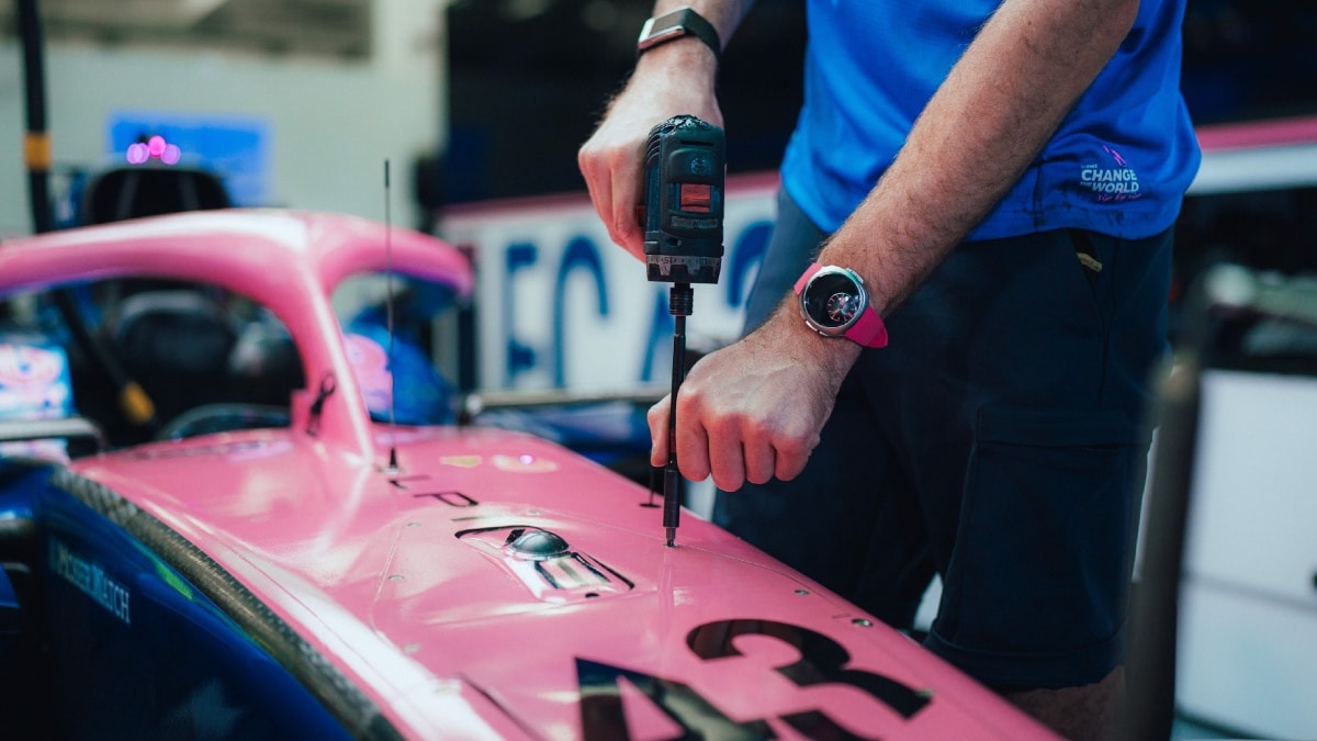 Streamliner Alpine Drivers Pink Edition Watches World Streamliner Alpine Mechanics Pink Edition