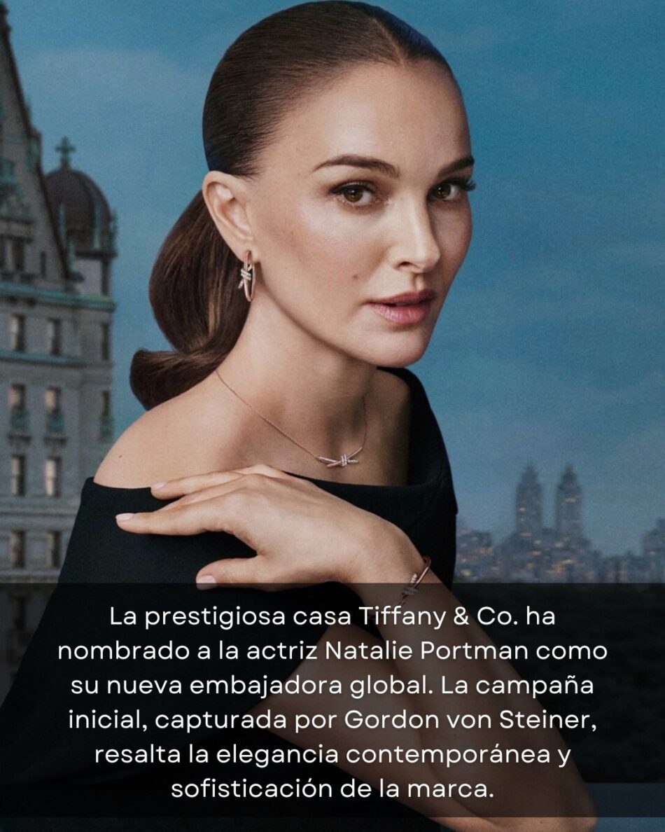 Tiffany Co Natalie Portman embajadora global 2 Watches World Tiffany Co Natalie Portman embajadora global