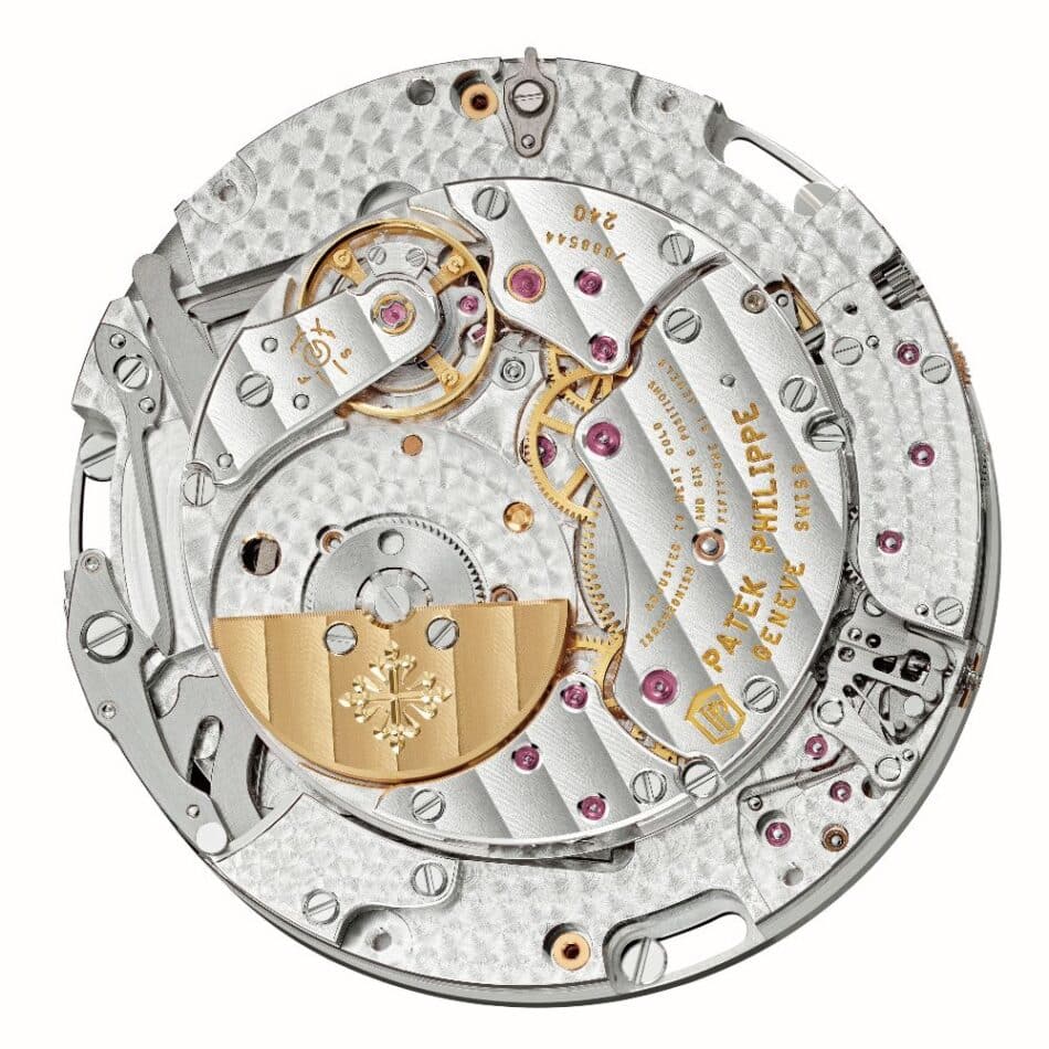 Calibre automático 240 C LU CL LCSO Watches World Proporciona funciones astronómicas mapa del cielo móvil movimiento angular de la Luna fases lunares fecha y hora oficial con una reserva de marcha de 38 a 48 horas