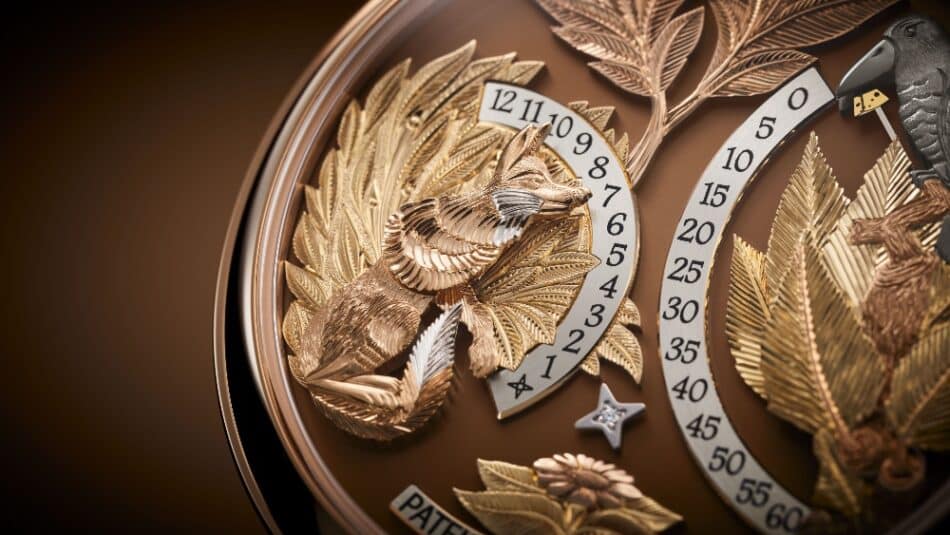Patek Philippe 5249R001 Watches World El cuento se observa en una esfera de placa de oro de 18 K