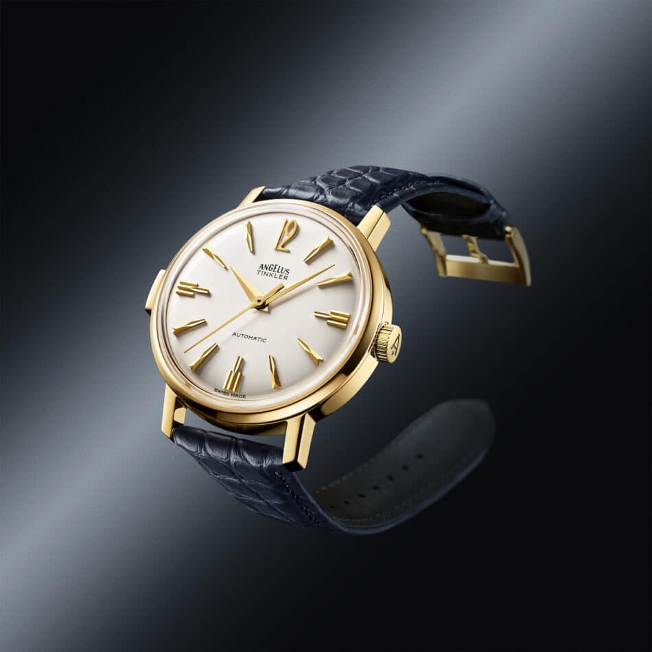 Angelus Tinkler 1958 YG34 Watches World repetidor de cuartos Angelus Tinkler 1958