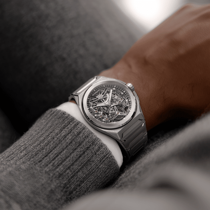 Bianchet UltraFino RotondoLIFESTYLE1 Watches World Vista en la muñeca de la versión en Titanio del UltraFino Rotondo de Bianchet