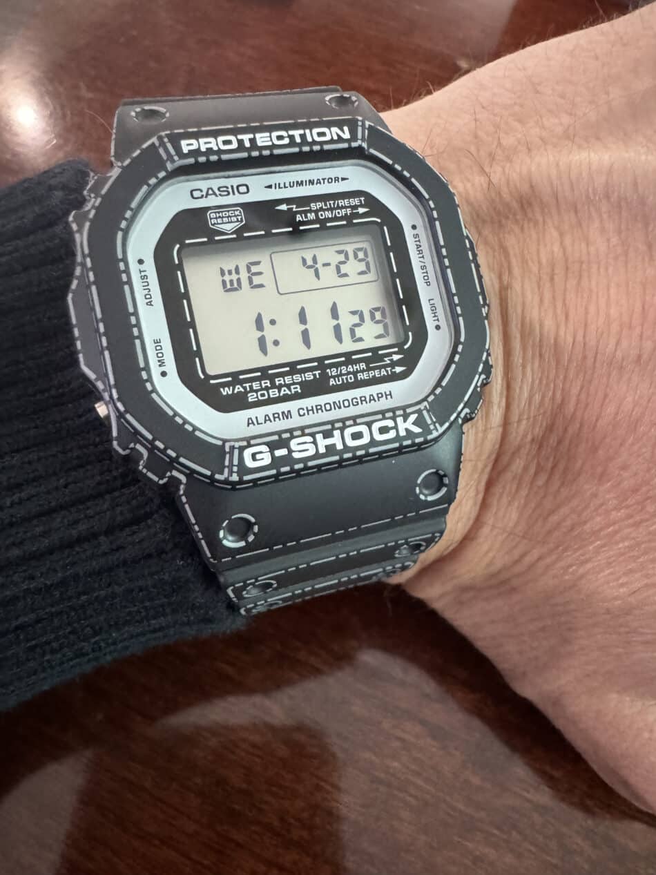 CASIO GSHOCK DW5600RGM1Origami Watches World CASIO GSHOCK DW 5600RGM 1 Origami