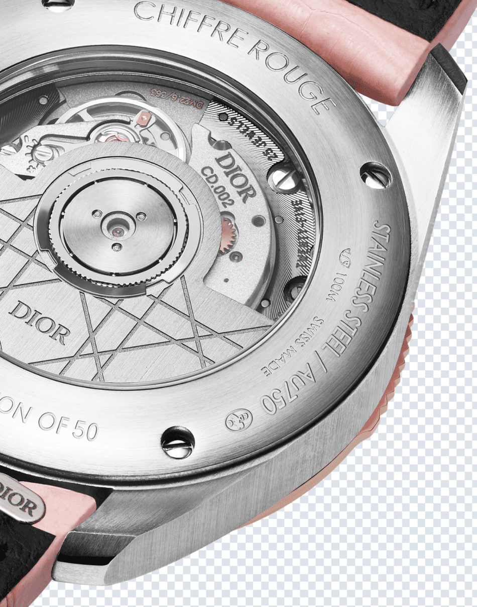 Chiffre Rouge Pink back Watches World Dior Chiffre Rouge Pink
