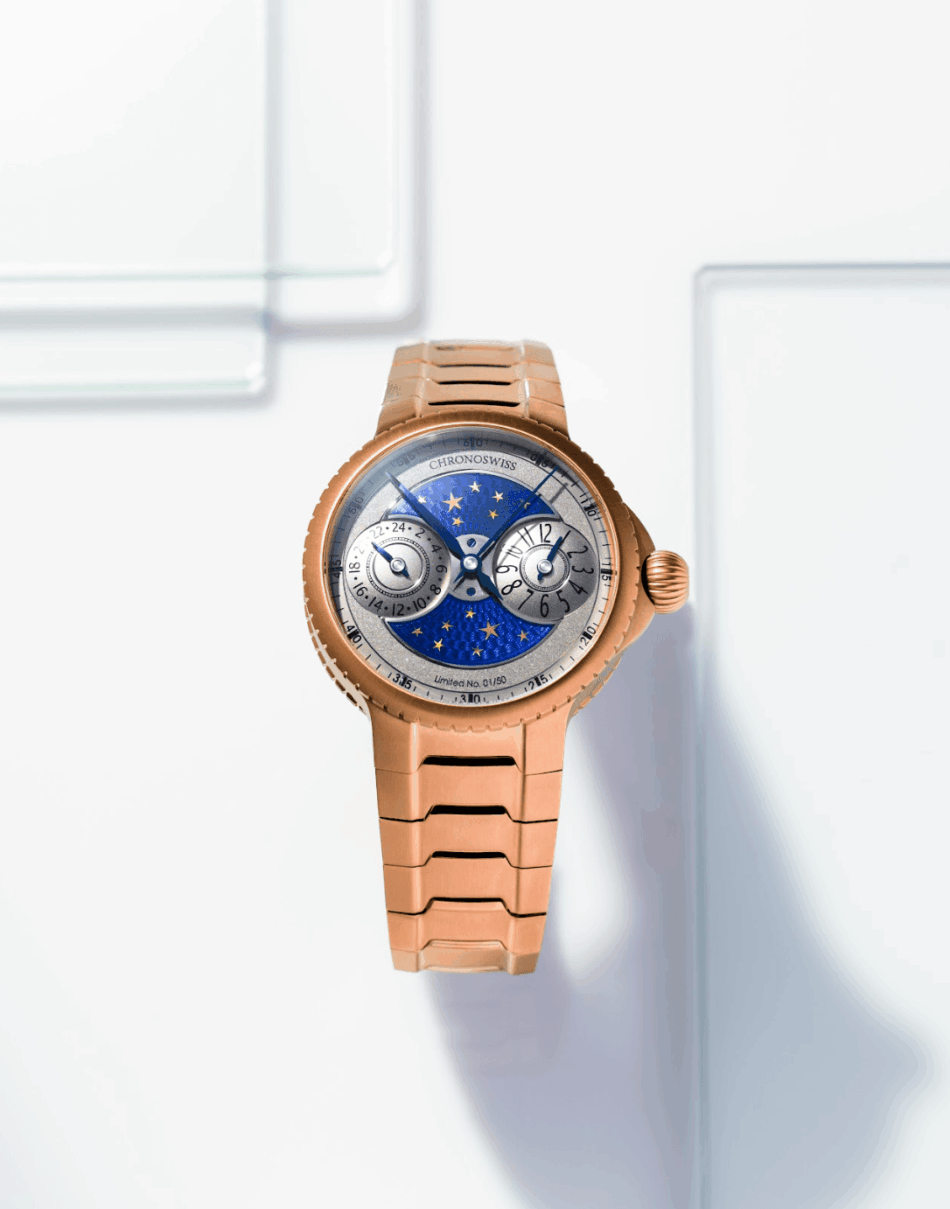 Chronoswiss PULSE GMT Enamel Sky GoldCOMPLETO Watches World