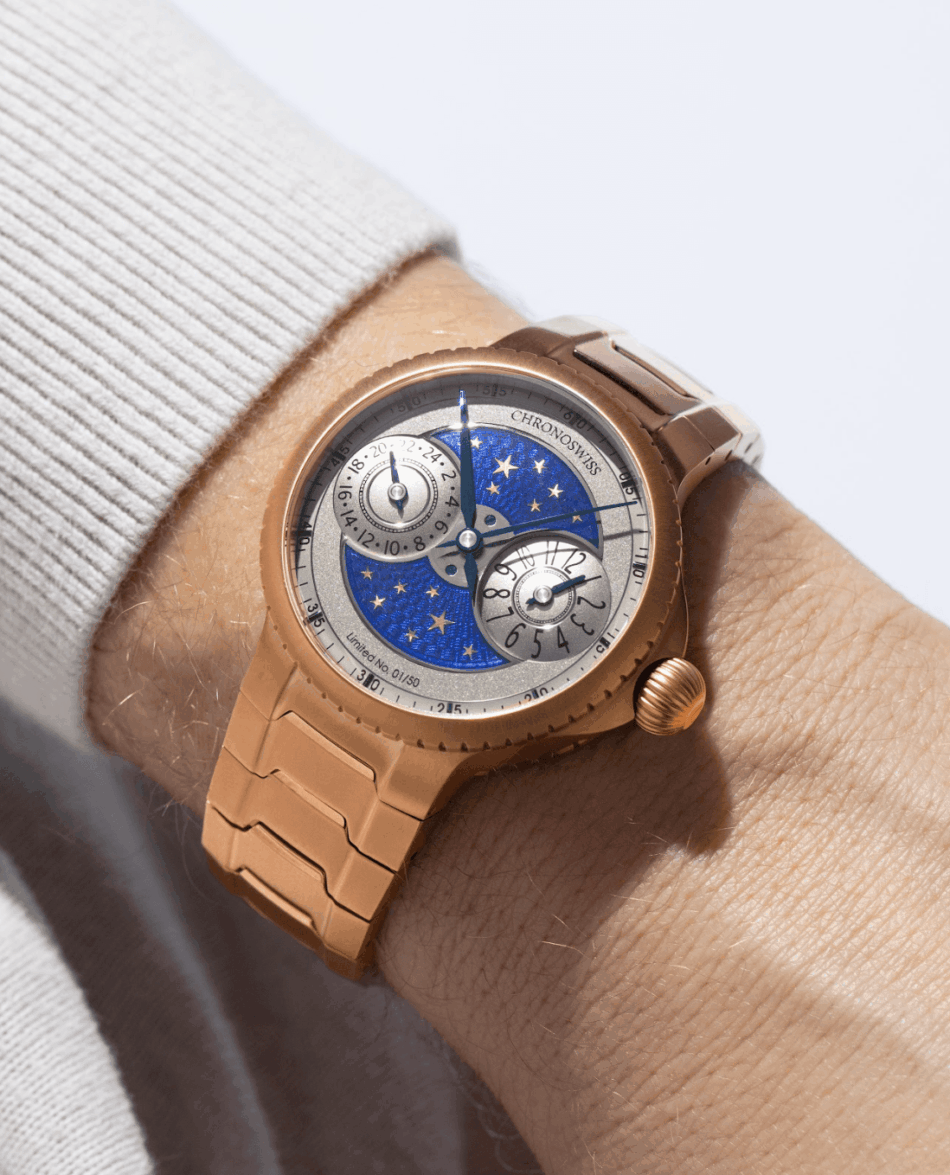 Chronoswiss PULSE GMT Enamel Sky GoldLIFESTYLE Watches World