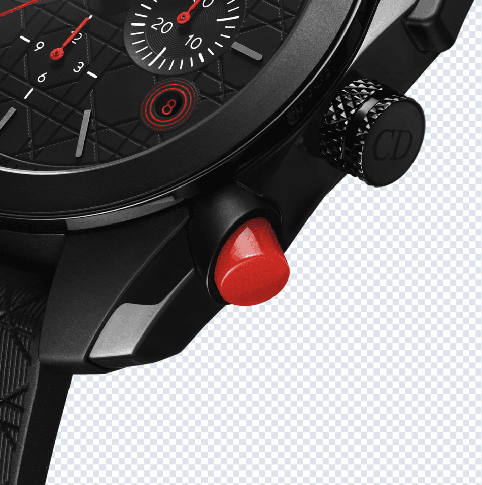 Dior Chiffre Rouge Black Ultimate 38 mm red Watches World Dior Chiffre Rouge Black Ultimate 38 mm