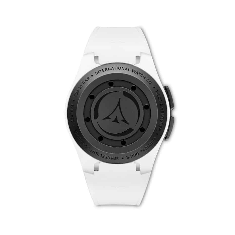 Vertical Drive Venturer IW328601Back Watches World Reloj IWC Vertical Drive Venturer con carátula oscura inspirado en el espacio