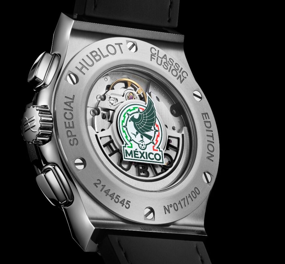 Hublot Classic Fusion Chronograph SNM Titanium Watches World Su calibre CalibreHUB1153 Automático cronógrafo permite medir tiempos cortos con precisión Ideal para cronometrar jugadas vueltas o entrenamientos