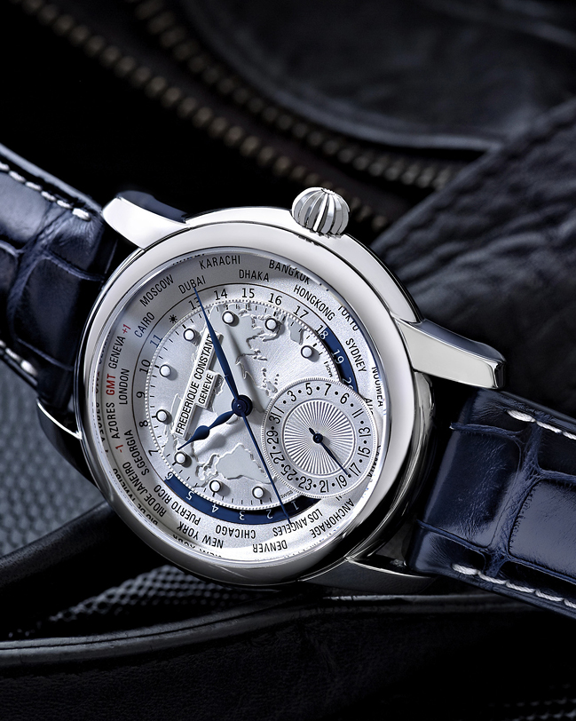 Frederique Constant Classic Worldtimer Manufacture 2012 Watches World Frederique Constant Classic Worldtimer Manufacture 2012