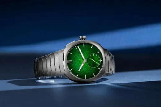 H. Moser & Cie. Streamliner Small Seconds Lime Green Enamel Boutique Edition: exclusividad en verde
