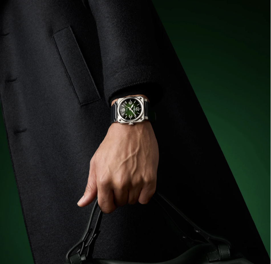 br03greensteelstyle Watches World Bell Ross BR 03 Green Steel