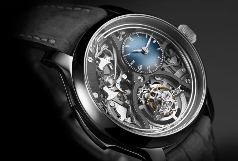 Endeavour Minute Repeater Cylindrical Tourbillon Skeleton Watches World La pieza que interpreta acústicamente las horas cuartos y minutos