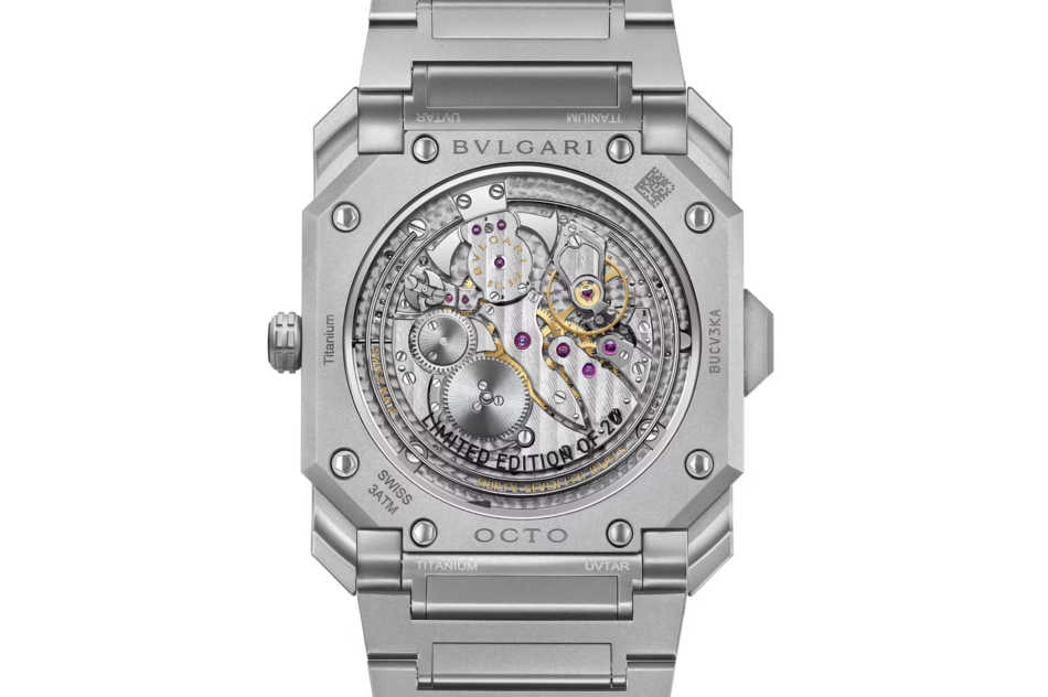 Bvlgari Octo Finissimo Minute Repeater 37 mm back Watches World Bulgari Octo Finissimo Minute Repeater 37 mm