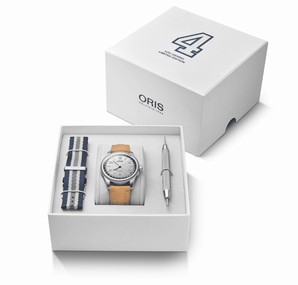 Oris Lou Gehrig Limited Edition box Watches World Oris Lou Gehrig Limited Edition