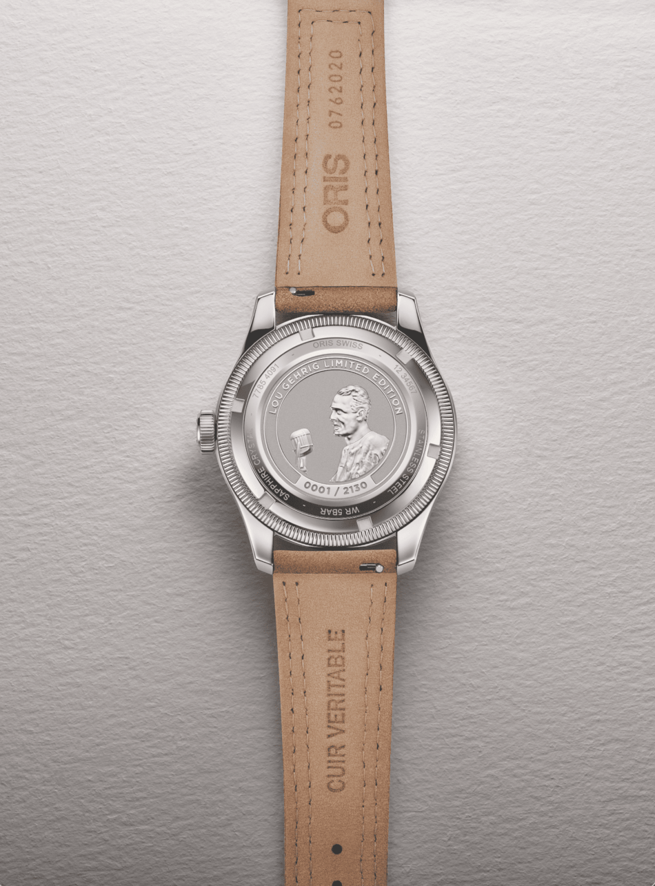 Oris Lou Gehrig Limited Edition caliber Watches World Oris Lou Gehrig Limited Edition