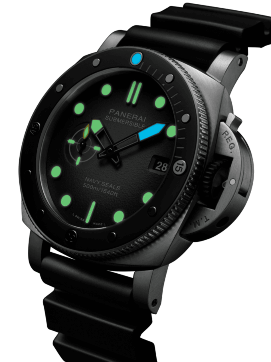 Panerai Submersible Navy SEALs PAM01738 dial Watches World Panerai Submersible Navy SEALs PAM01738