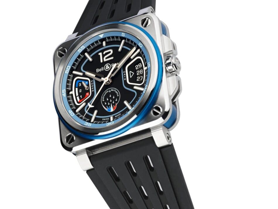 Bell Ross BRX3RPAFSTSRB Watches World Bell Ross BRX3R Patrouille de France