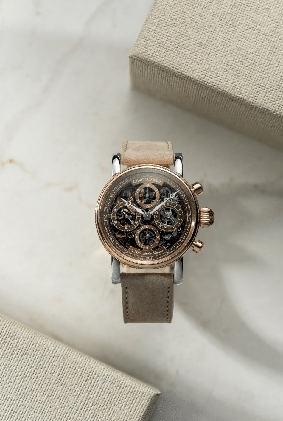 Chronoswiss Opus Dakar Sundown case Watches World Chronoswiss Opus Dakar Sundown