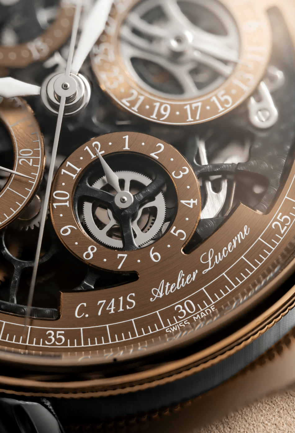 Chronoswiss Opus Dakar Sundown close Watches World Chronoswiss Opus Dakar Sundown