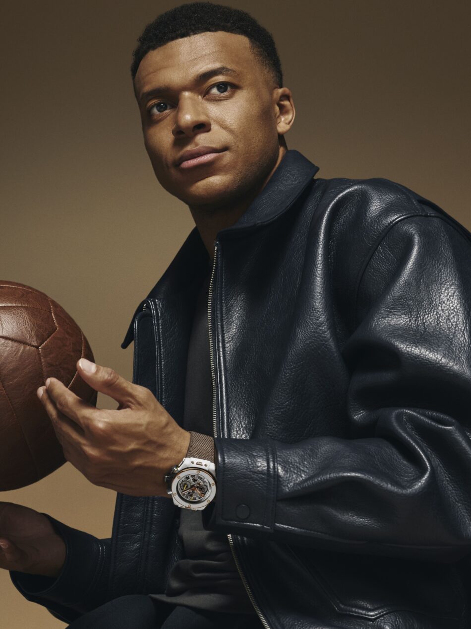 Hublot Ambassador Kylian Mbappé wearing the Big Bang Reloaded Kylian Mbappé 3 Watches World Hublot Ambassador Kylian Mbappé wearing the Big Bang Reloaded Kylian Mbappé 2