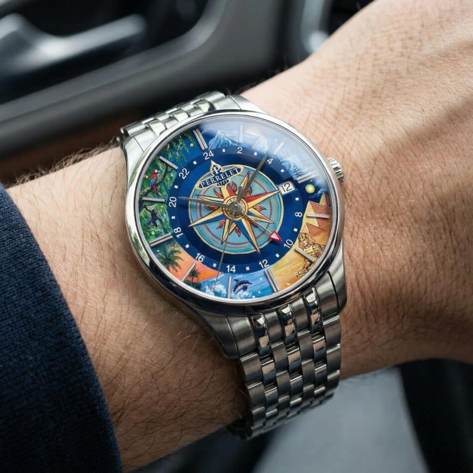 PERRELET E IFL WATCHES WEEKEND GMT ATLAS Watches World PERRELET E IFL WATCHES WEEKEND GMT ATLAS