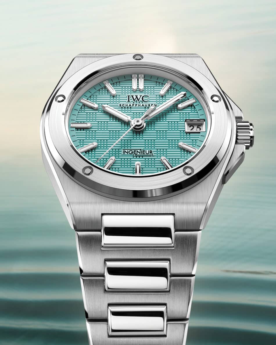 iwcingenieurauto35iw3249022 Watches World IWC Schaffhausen Ingenieur Automatic 35 New Pool