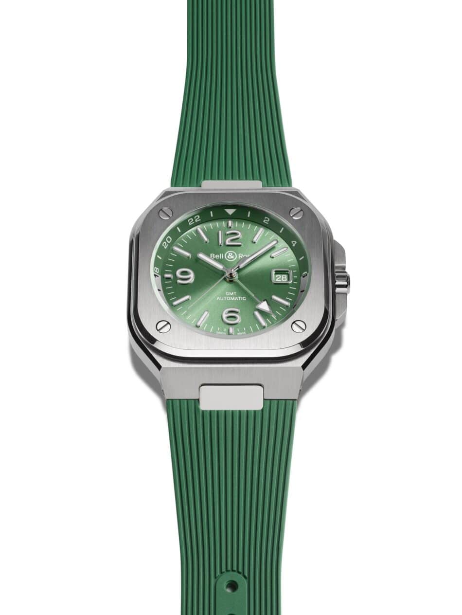 Bell Ross BR05 GMT Green Steel Watches World Bell Ross BR 05 GMT Green Steel