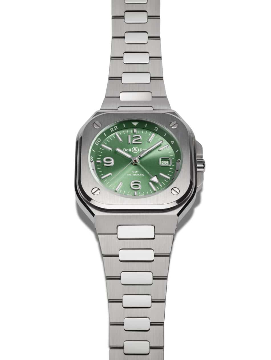 Bell Ross BR05 GMT Green Steel Watches World Bell Ross BR 05 GMT Green Steel