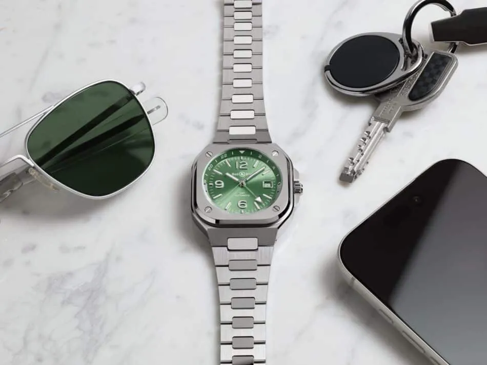 Bell & Ross BR-05 GMT Green Steel