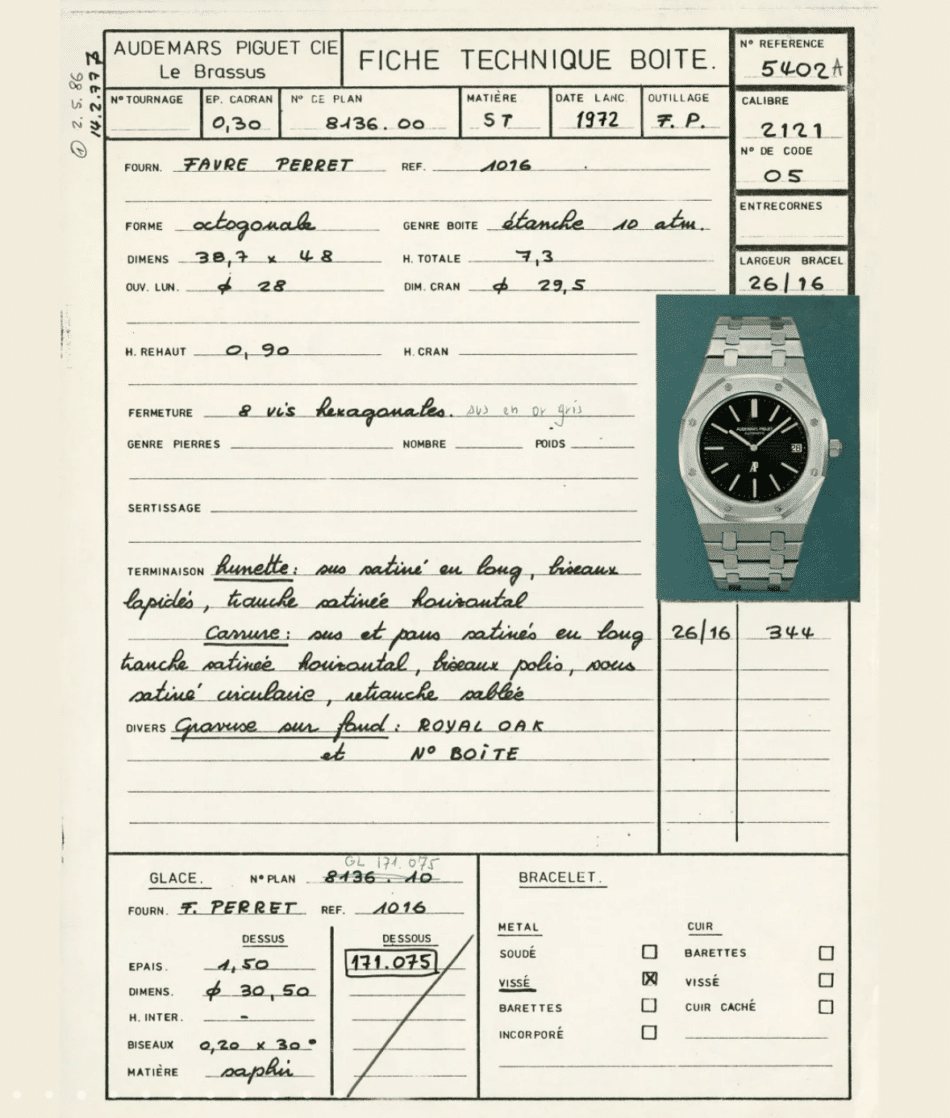 Royal Oak 5402ST Archive Watches World Audemars Piguet Royal Oak 5402ST